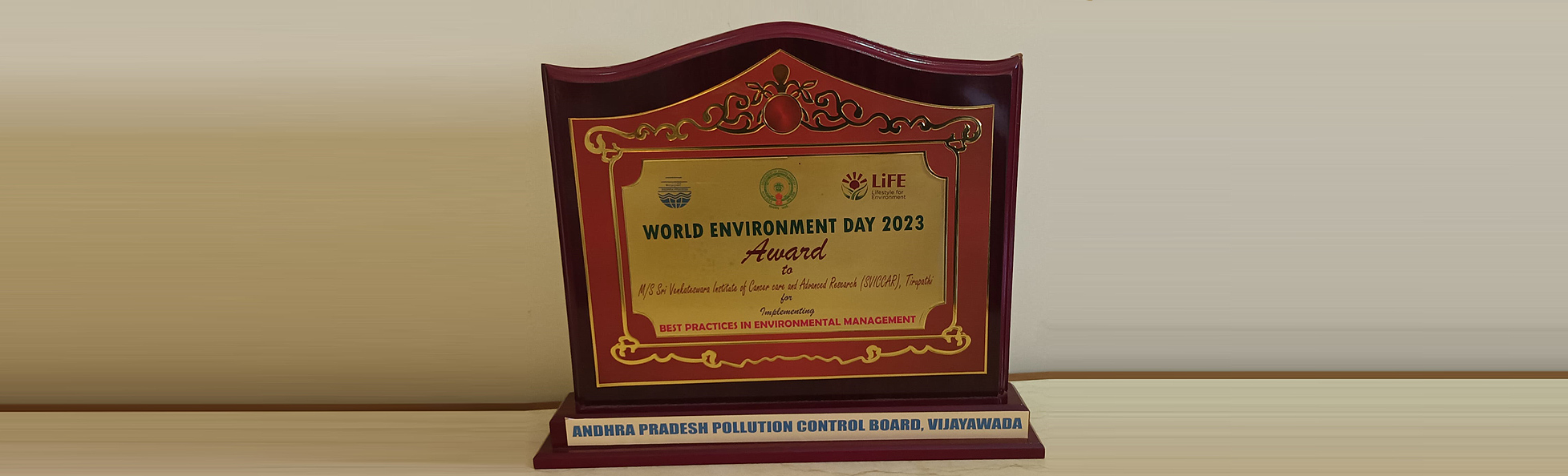 SVICCAR awarded for environment conservation work