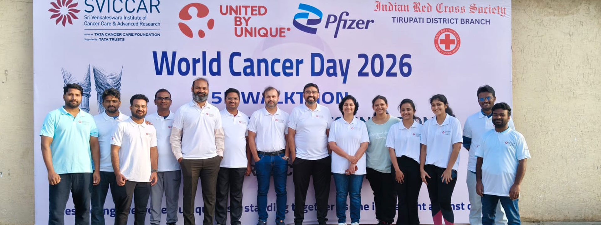 SVICCAR Hosts a Walkathon and Screening Camp to Drive Cancer Awareness